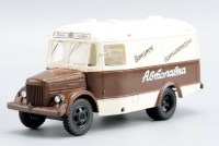 Масштабная модель 1:43 Автолавка ПАЗ-659 с журналом Спецвыпуск №12 (Наши Автобусы. Modimio)