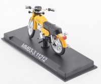 Масштабная модель 1:24 Советский мотоцикл ММВЗ-3.112.12 с журналом №50 "Наши Мотоциклы" (MODIMIO Collections)