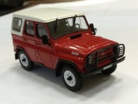 Масштабная модель 1:43 Легковой автомобиль УАЗ Марторелли, UAZ Martorelli с журналом №1 (Автолегенды. УАЗ на службе)