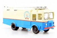 Масштабная модель 1:43 Грузовой троллейбус ТГ-3 с журналом Спецвыпуск №11 (Наши Автобусы. Modimio)