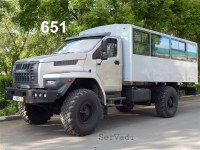 Комплект для сборки: металлическая рама 1:43 шасси из Миасса 4х4 Некст, база 4605 (Клен)