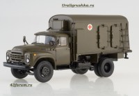 Коллекционная масштабная модель 1:43 Дезинфекционно-душевой автомобиль ДДА-2 на шасси ЗИЛ-130 (ModelPro)