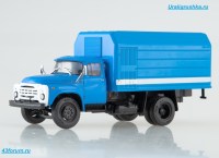Коллекционная масштабная модель 1:43 Рефрижератор ЛуМЗ-890Б на шасси ЗиЛ-130, синий (Наши  Грузовики)
