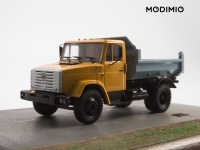 Масштабная модель 1:43 Самосвал 4х2 ЗиЛ-ММЗ-45085, с журналом №38 (Легендарные грузовики СССР)