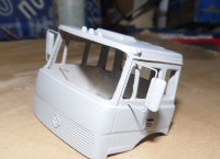 Кабина белая дневная для масштабной модели 1:43 из Челнов -65115 (MD Models)