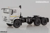 Коллекционная масштабная модель 1:43 Седельный тягач 6х6 КамАЗ-44108 рестайлинг (-53504), белый (Start Scale Models (SSM)
