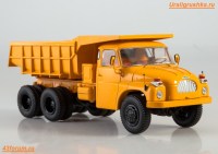 Коллекционная масштабная модель 1:43 Самосвал 6х6 Татра, Tatra-138S1 оранжевый (Start Scale Models (SSM)