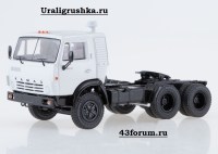 Коллекционная масштабная модель 1:43 Седельный тягач 6х4  КамАЗ-54112 серый (Start Scale Models (SSM)