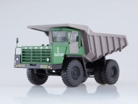Масштабная модель 1:43 Карьерный самосвал БелАЗ-540А, зеленый, серый (Start Scale Models (SSM)