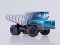 Масштабная модель 1:43 Карьерный самосвал БелАЗ-540А, голубой, серый (Start Scale Models (SSM)