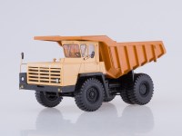 Масштабная модель 1:43 Карьерный самосвал БелАЗ-540А, желтый, оранжевый (Start Scale Models (SSM)