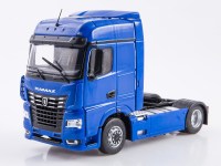Масштабная модель 1:43 Седельный тягач 4х2 КамАЗ-54901, синий, Автоистория (АИСТ), дилерская упаковка для ПАО КАМАЗ