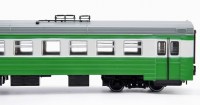 Масштабная модель 1:87 Прицепной вагон электропоезда ЭД4М с журналом №25 (Наши Поезда. Modimio)