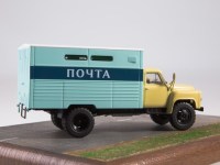 Коллекционная масштабная модель 1:43 Почтовый фургон ГЗСА-3711 (53А) с журналом №25 (Легендарные грузовики СССР)
