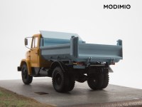 Масштабная модель 1:43 Самосвал 4х2 ЗиЛ-ММЗ-45085, с журналом №38 (Легендарные грузовики СССР)