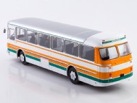 Масштабная модель 1:43 Специализированный автобус для доставки космонавтов ЛАЗ-699П с журналом Спецвыпуск №13 (Наши Автобусы. Modimio)