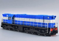 Масштабная модель 1:87 Маневровый тепловоз ЧМЭ5 с журналом №16 (Наши Поезда. Modimio)