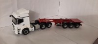 Сборная модель 1:43 Трехосный полуприцеп танк-контейнеровоз Grunwald Gr-VCSt TANK 20-30 (Клен)