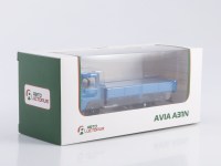 Масштабная модель 1:43 Бортовой автомобиль Авиа, Avia A31N, без тента, синий, Автоистоирия (АИСТ)