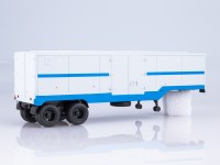 Масштабная модель 1:43 Двухосный полуприцеп-фургон ОдАЗ-935 (Автоистория)