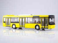 Масштабная модель 1:43 Городской автобус МАЗ-203 желтый (Автоистория (АИСТ)