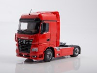 Масштабная модель 1:43 Седельный тягач 4х2 КамАЗ-54901, красный, Автоистория (АИСТ), дилерская упаковка для  ПАО КАМАЗ