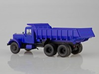 Коллекционная масштабная модель 1:43 Самосвал ЯАЗ-210Е синий (АИСТ)