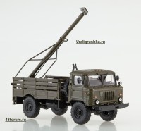 Коллекционная масштабная модель 1:43 Бурильная машина БМ-302 (66) (АИСТ)