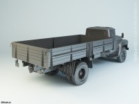 Коллекционная масштабная модель 1:43 Бортовой автомобиль 4х2 ЗиЛ-130Г с журналом №52 (De Agostini)