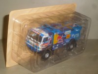 Масштабная модель 1:43 Спортивный грузовик КамАЗ-43509, с журналом (De Agostini)