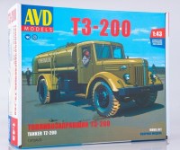 Комплект для самостоятельной сборки модели ТЗ-200 МАЗ-200 (AVD Models)
