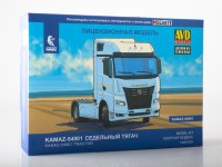 Комплект для самостоятельной сборки 1:43 Седельный  тягач 4х2 КамАЗ-54901 (Кабина MP4) (AVD Models)