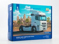 Сборная модель 1:43 Магистральный седельный тягач 4х2 КамАЗ-5490, рестайлинг (AVD Models)
