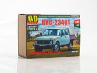 Сборная модель 1:43 Пикап 4х4 ВИС-234610 (AVD Models, смола)