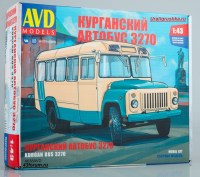 Сборная модель 1:43 Служебный автобус КАвЗ-3270 (AVD Models)