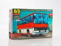 Сборная модель 1:43 Служебный автобус Икарус-211, Ikarus-211 (AVD Models, смола)