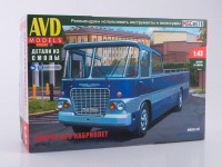 Сборная модель 1:43 Икарус-620 кабриолет (AVD Models, смола)