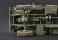Сборная модель - система залпового огня БМ-21 \