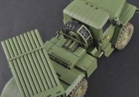 Сборная модель - система залпового огня БМ-21 \