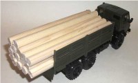 Набор: Бревно оцилиндрованное D 43см, длина 6,05м 1:43 (Мастерская)