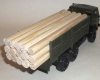 Набор: Бревно оцилиндрованное D 43см, длина 6,05м 1:43 (Мастерская)