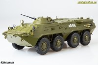 Коллекционная масштабная модель 1:43 БТР-80 с журналом Наши Танки №26 (MODIMIO Collections)