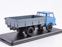 Масштабная модель 1:43 Экспериментальный бескапотный бортовой грузовик ЗиЛ-Э169А, голубой, серый (ModelPro)