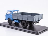 Масштабная модель 1:43 Экспериментальный бескапотный бортовой грузовик ЗиЛ-Э169А, голубой, серый (ModelPro)