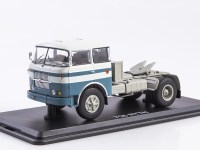 Масштабная модель 1:43 Двухосный седельный тягач 4х2 Шкода, Skoda LIAZ 706 MTTN, белый, синий, Start Scale Models (SSM)
