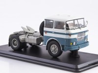 Масштабная модель 1:43 Двухосный седельный тягач 4х2 Шкода, Skoda LIAZ 706 MTTN, белый, синий, Start Scale Models (SSM)
