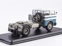 Масштабная модель 1:43 Двухосный седельный тягач 4х2 Шкода, Skoda LIAZ 706 MTTN, белый, синий, Start Scale Models (SSM)