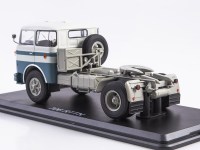 Масштабная модель 1:43 Двухосный седельный тягач 4х2 Шкода, Skoda LIAZ 706 MTTN, белый, синий, Start Scale Models (SSM)