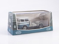 Масштабная модель 1:43 Двухосный седельный тягач 4х2 Шкода, Skoda LIAZ 706 MTTN, белый, синий, Start Scale Models (SSM)