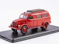 Масштабная модель 1:43 Передвижная пожарная лаборатория ППЛ (51) на шасси Горький-51 (ModelPro)